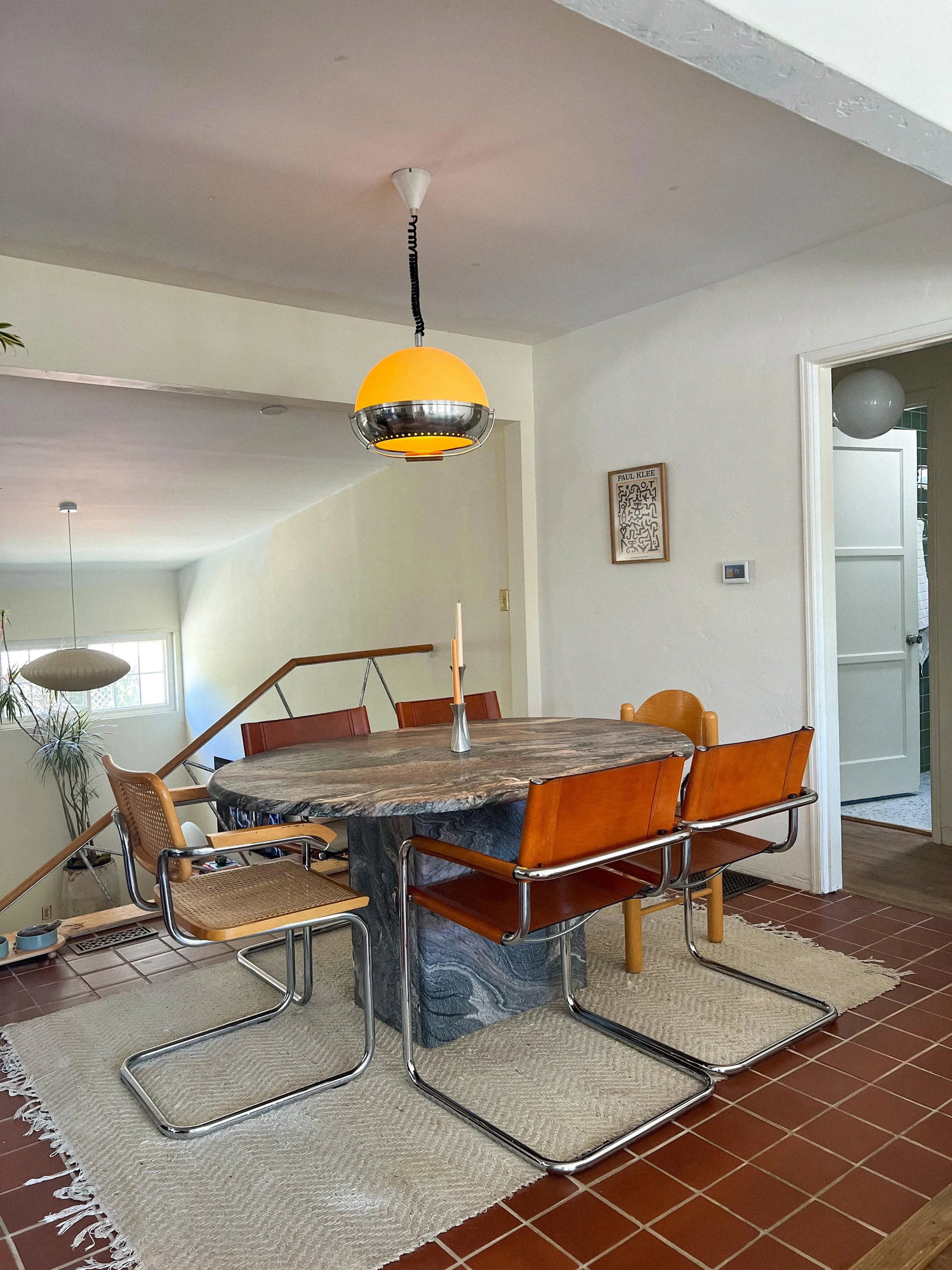 Space Age Pendant Lamp by Harvey Guzzinni Dijkstra, 1970s - 8
