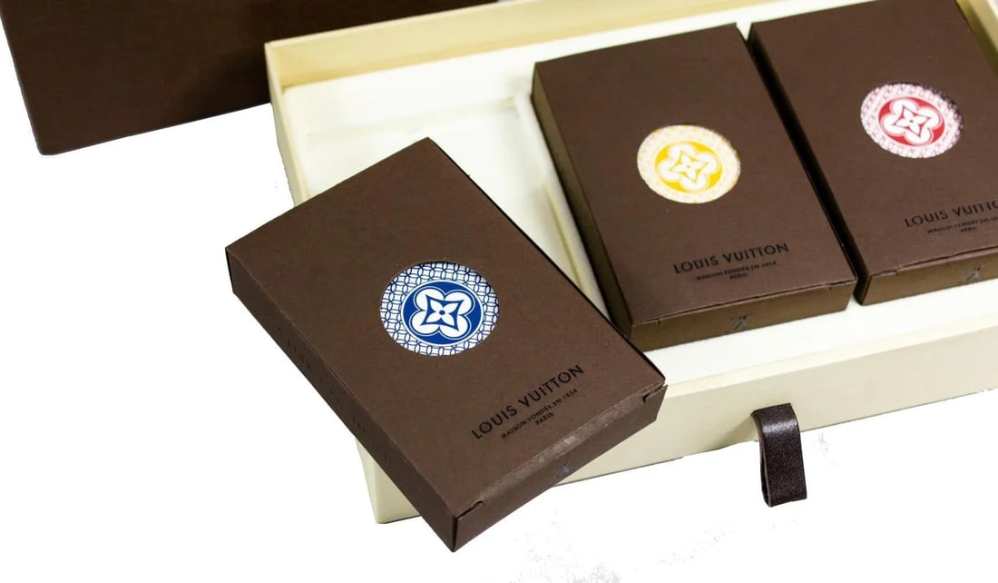 Louis Vuitton Discontinued Boxed Playing Card Decks - Set of Three - 3