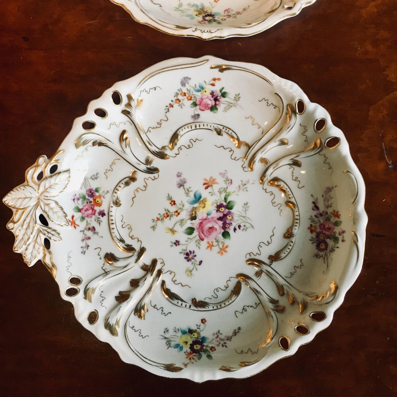 Rococo Pierced Edge Plates - Set of 2 - 2