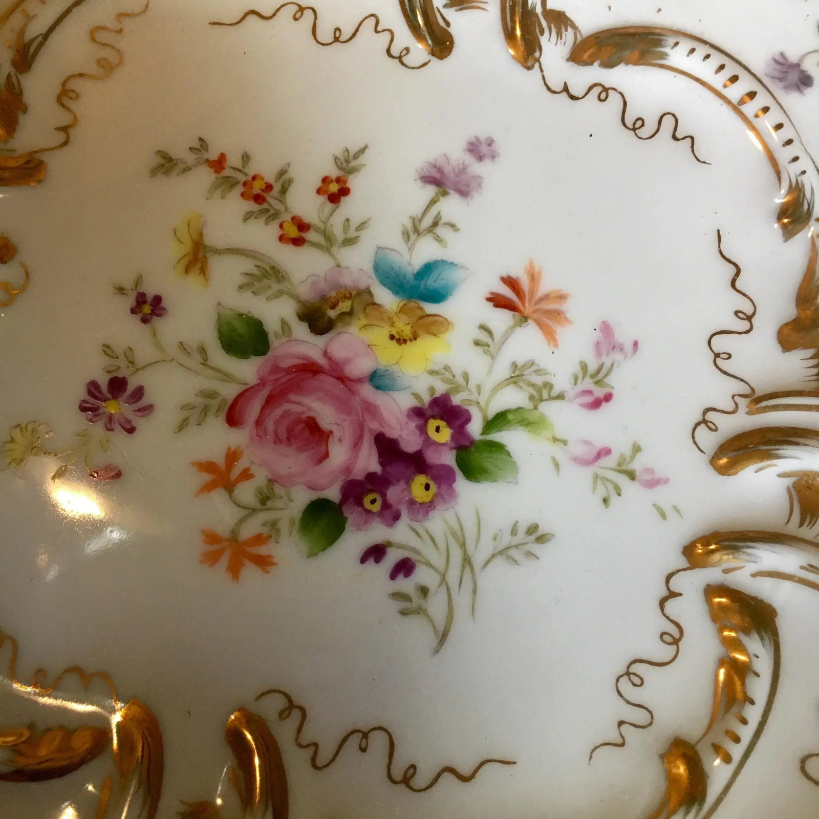 Rococo Pierced Edge Plates - Set of 2 - 7
