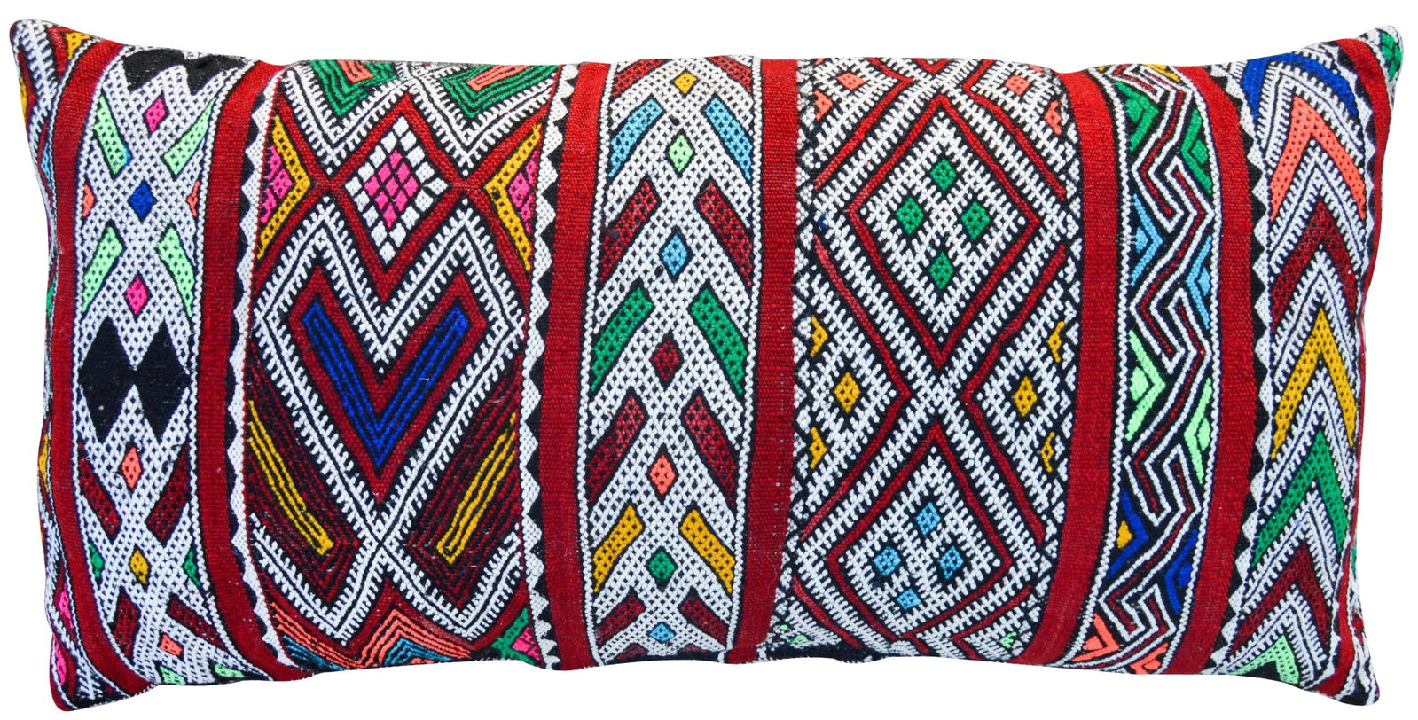 Mid 20th Century Moroccan Berber Pillow W/Motif - 2
