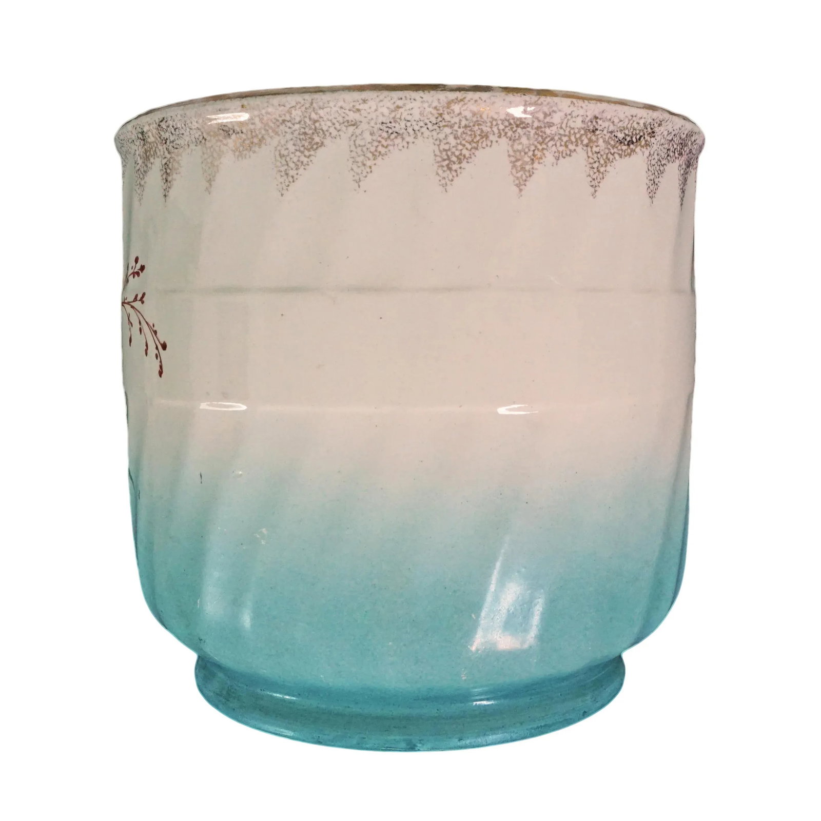 Early 20th Century Art Nouveau Orchid Cachepot - 3