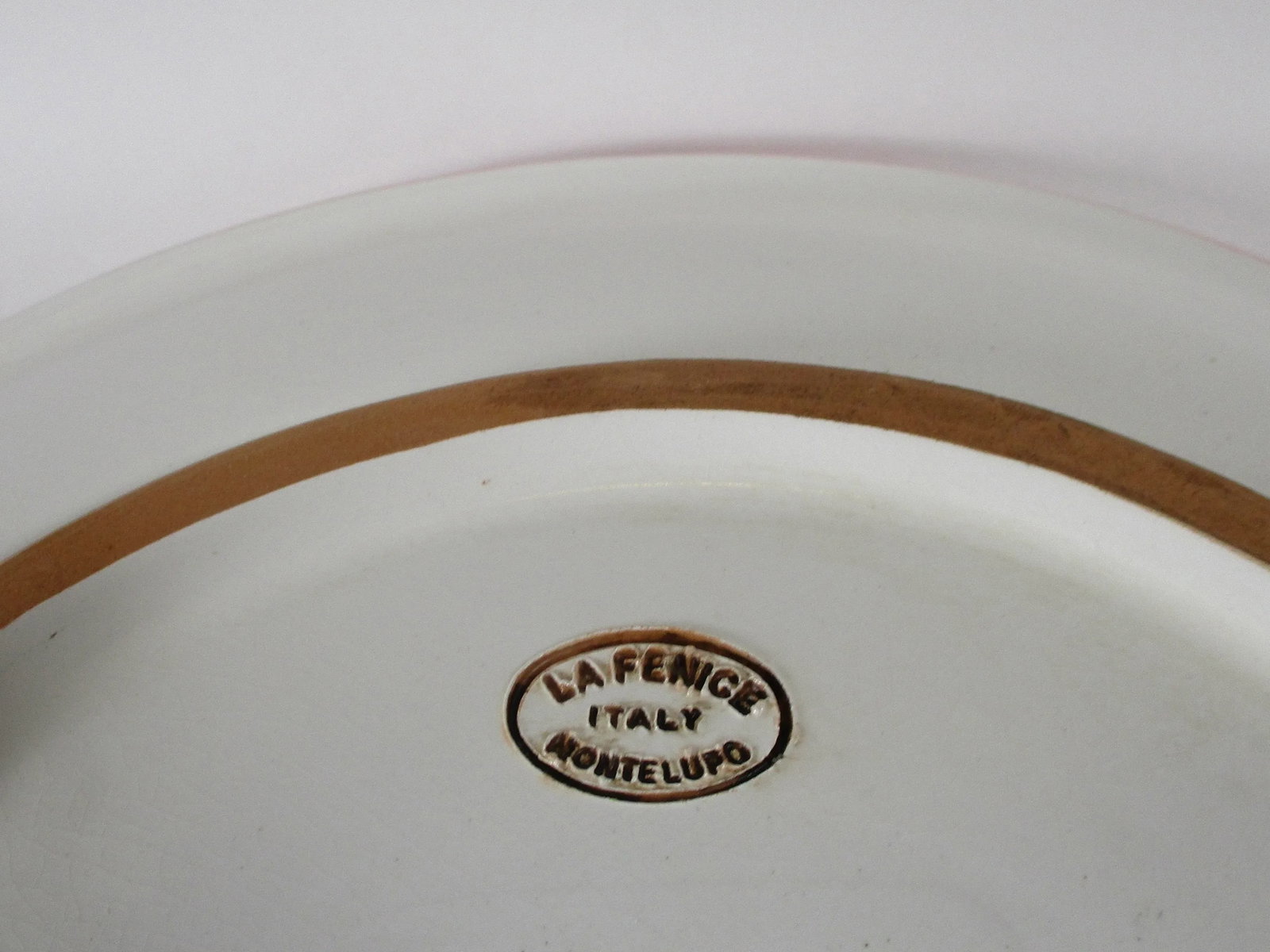Large Late 20th Century Italian Majolica Decorative Floral Earthenware Plate - 5