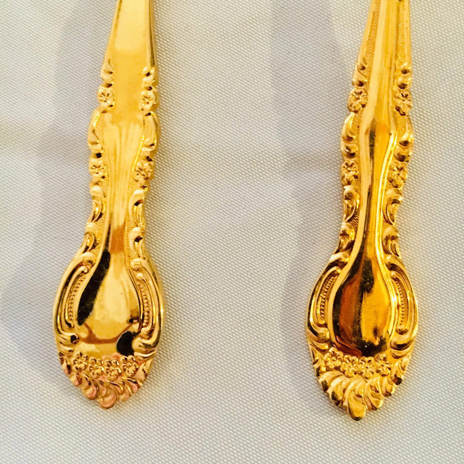 Baroque Gold Plated Serve Ware Set - 5 Pc. - 4