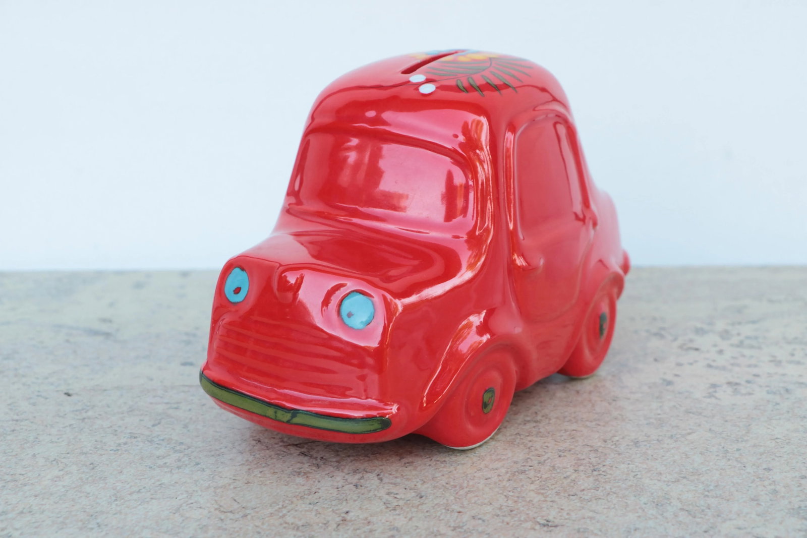 Mid 20th Century Bertoncello Italian Car Piggy Bank - 3
