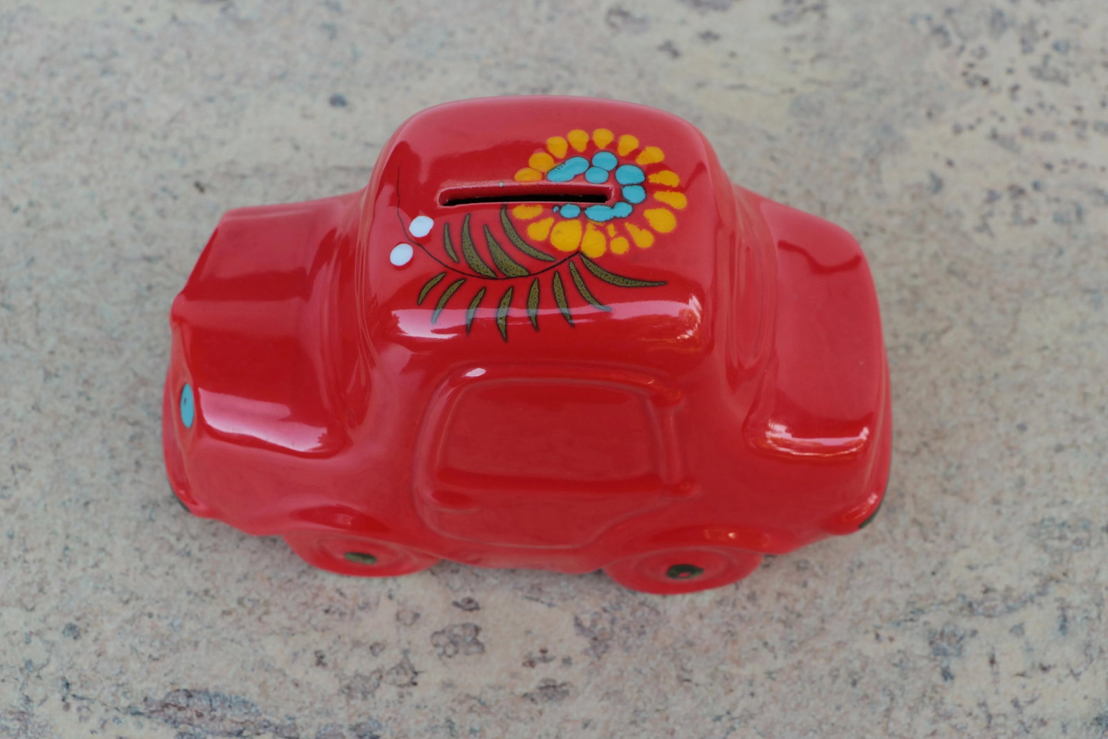 Mid 20th Century Bertoncello Italian Car Piggy Bank - 6