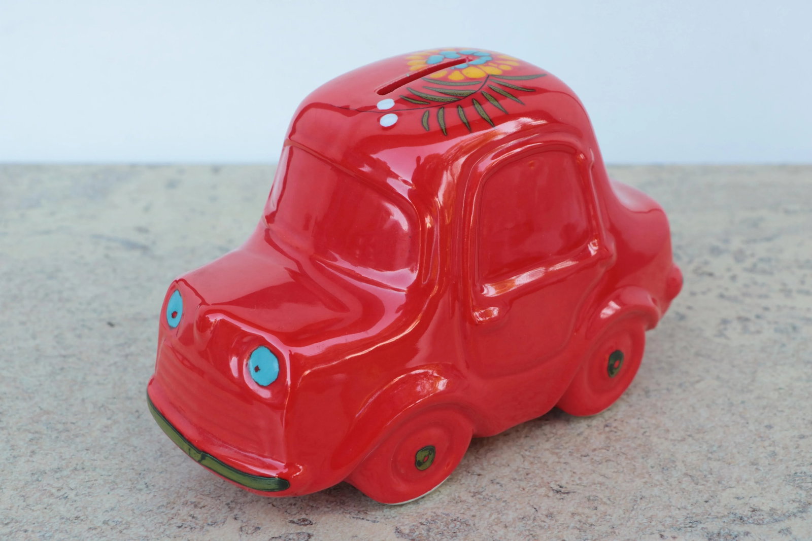 Mid 20th Century Bertoncello Italian Car Piggy Bank - 7
