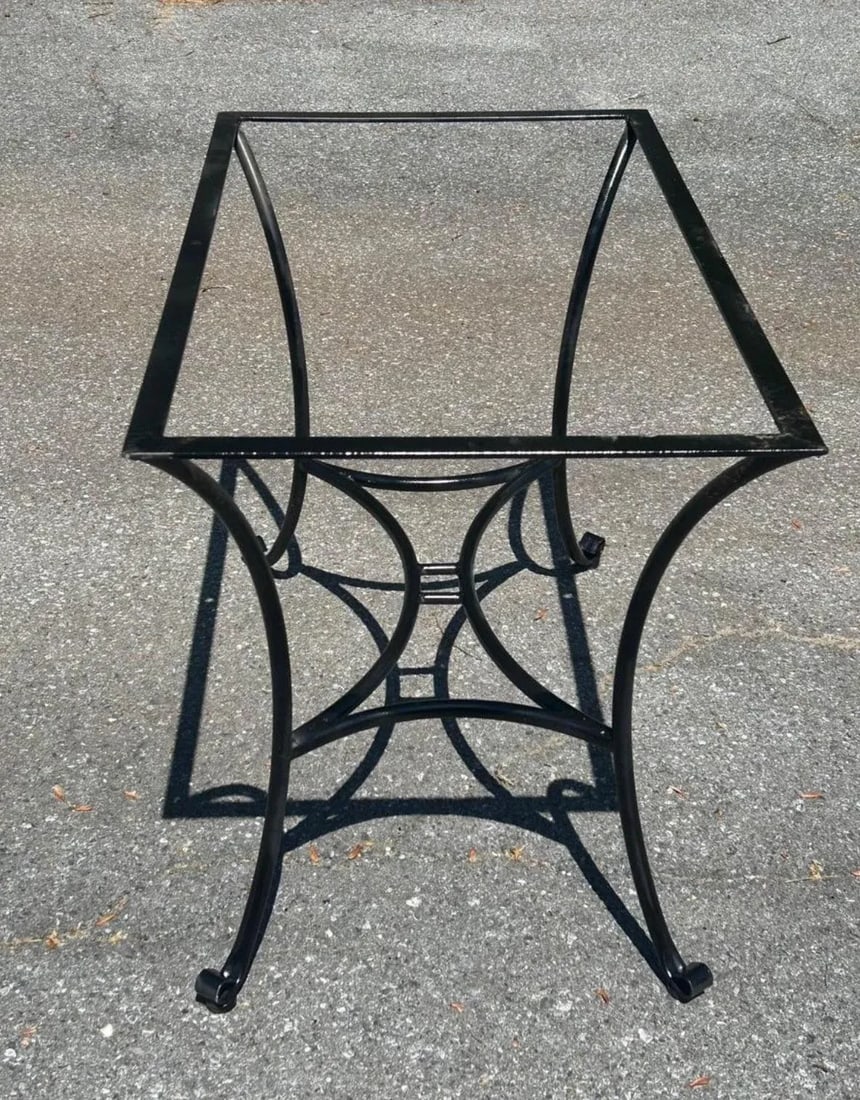 Summer Classics Wrought Iron Table Base - 2