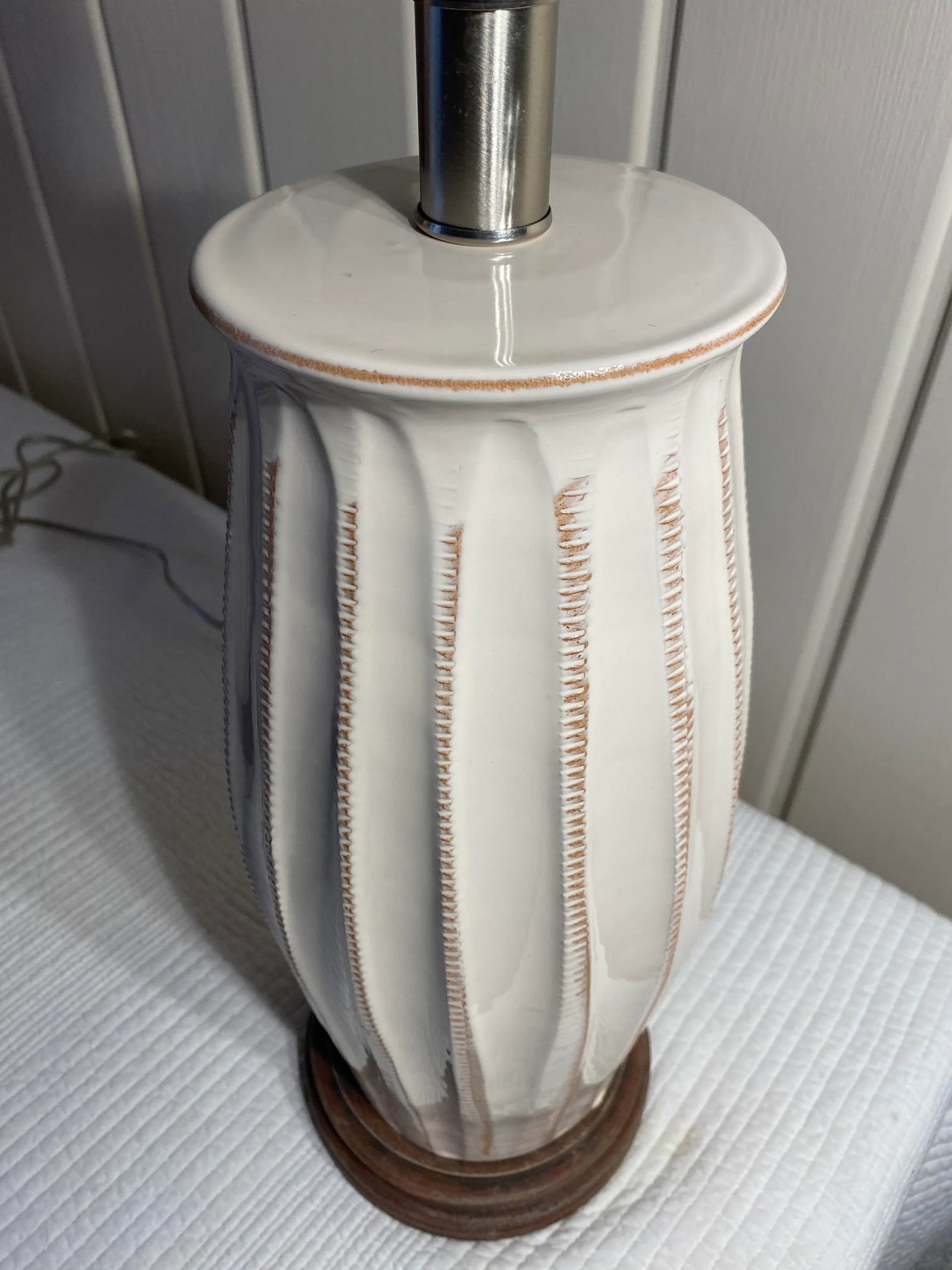 Vietri Italian Ceramic Table Lamps - a Pair - 9