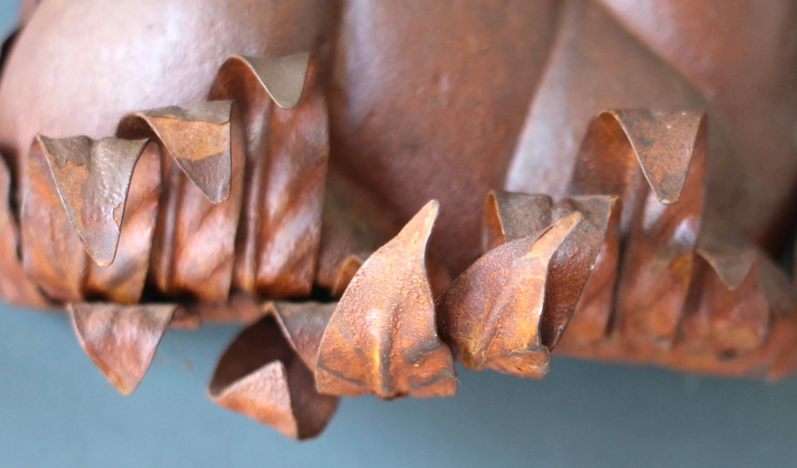 Pair of 1960s Cast Iron Rabbit Electric Candle Sconces - 7