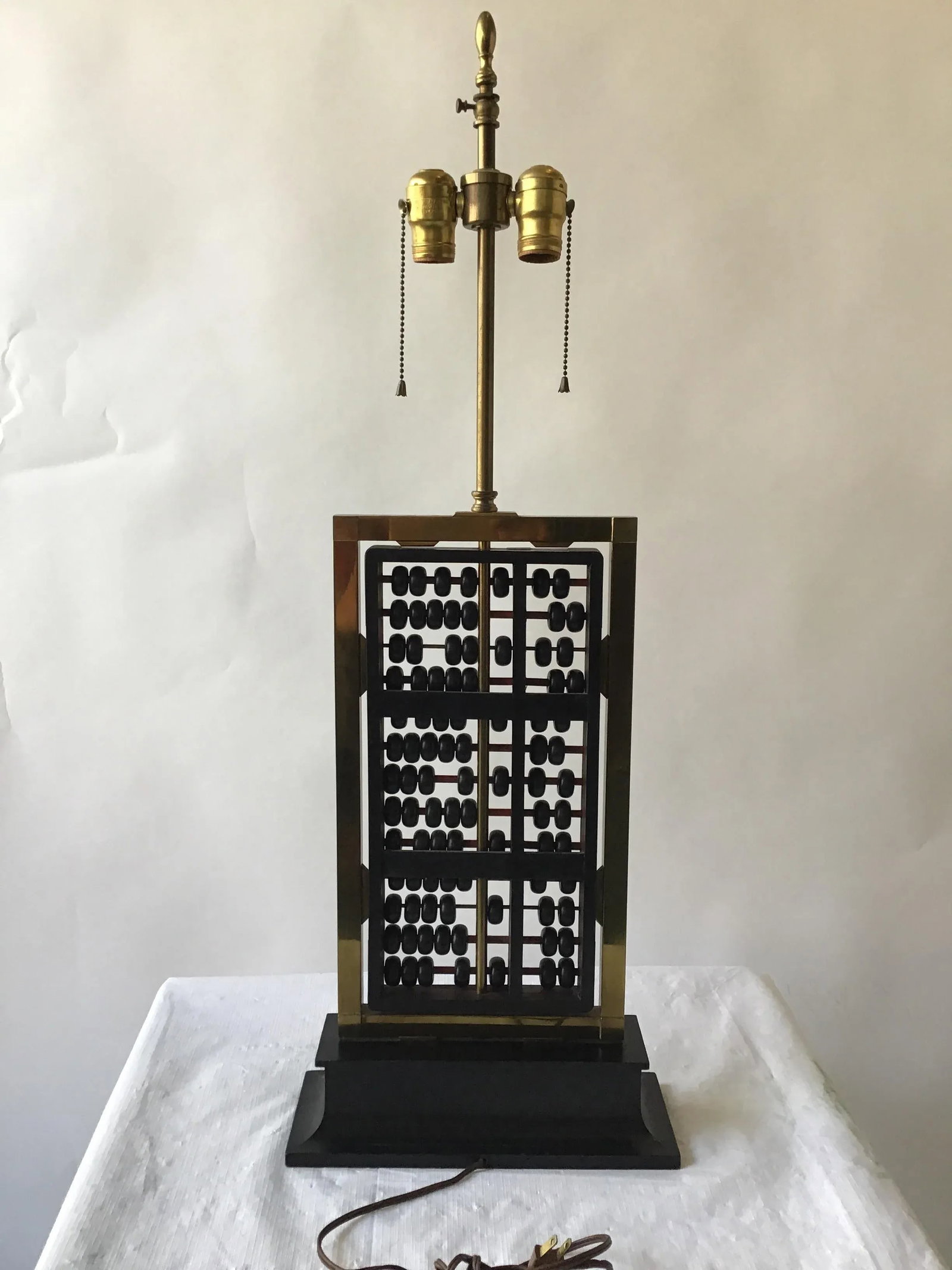 Abacus Table Lamp by Warren Kessler - 4