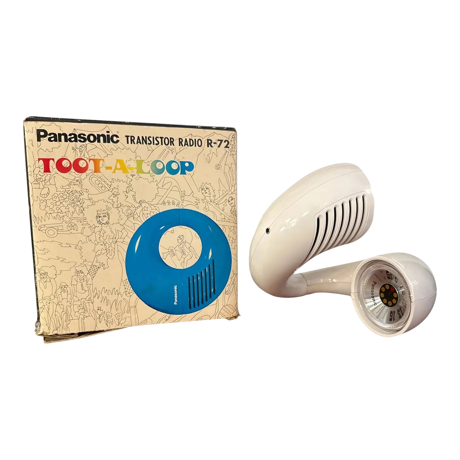 1970s Panasonic Transistor Radio R72 - 2
