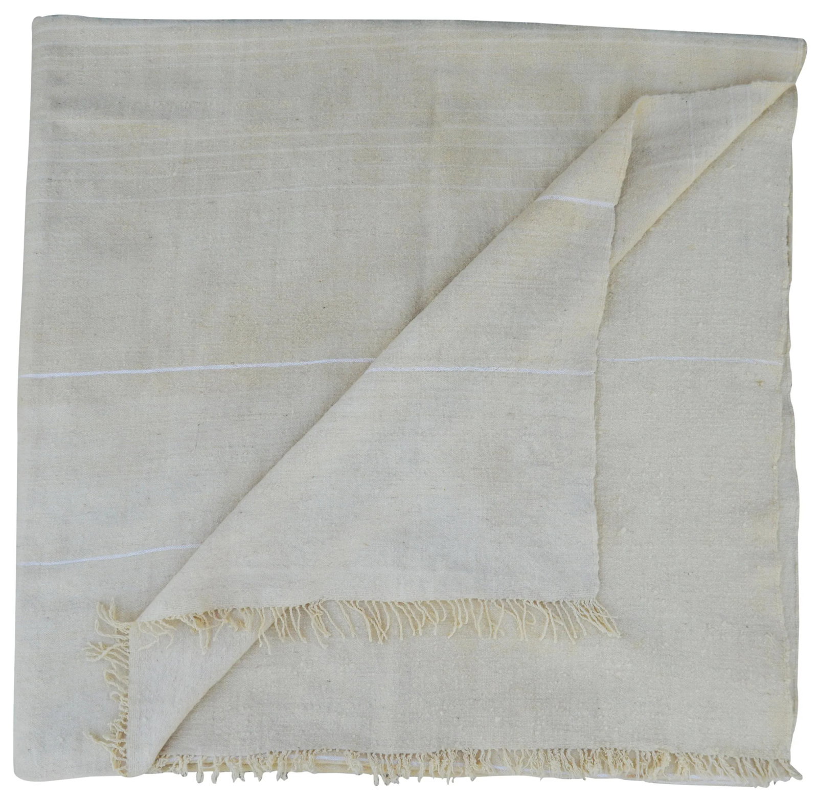 Mid 20th Century Moroccan Berber Striped Throw - 7