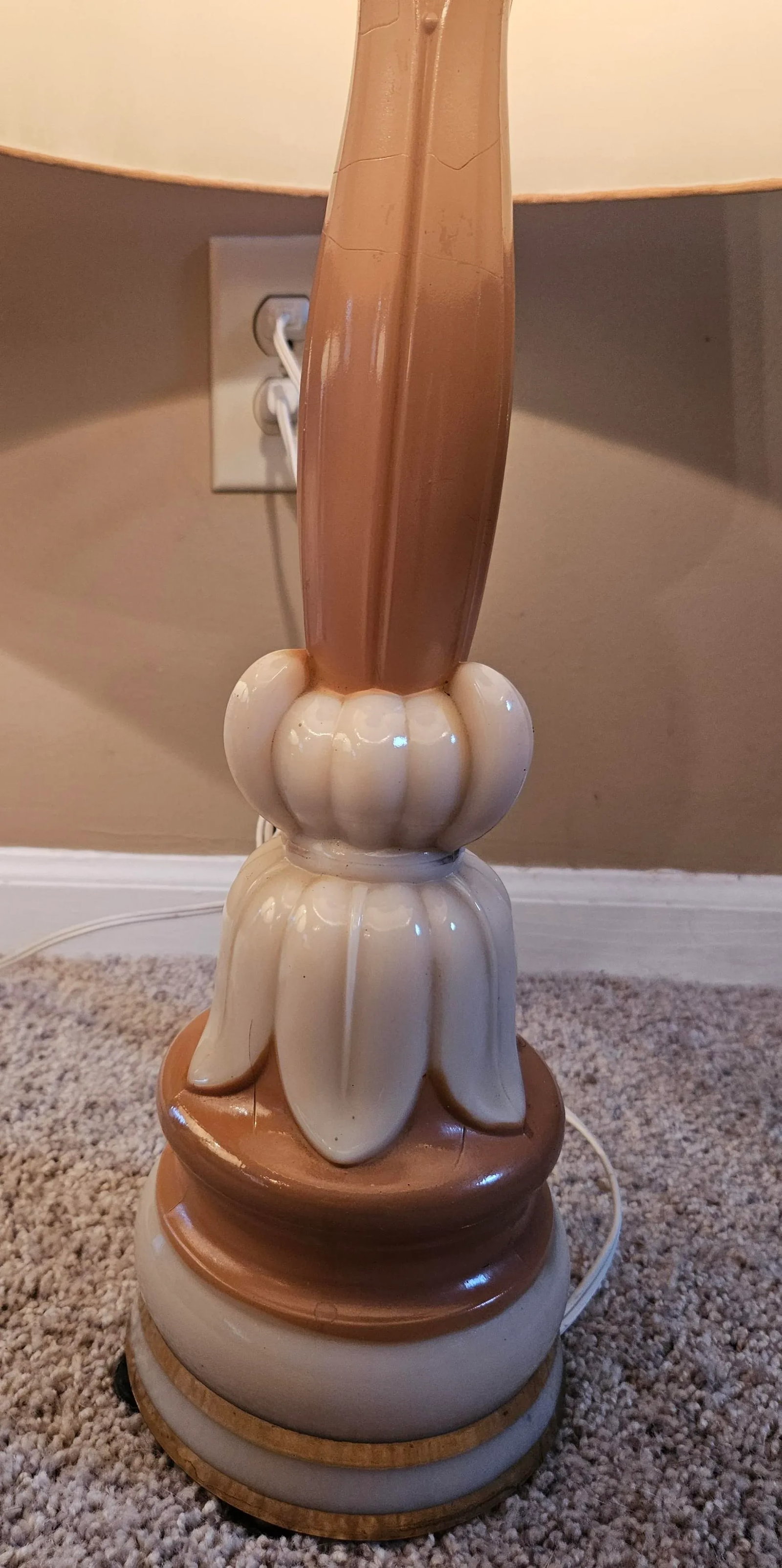Vintage Art Deco Aladdin Attributed Alacite Grass Table Lamps - a Pair - 2