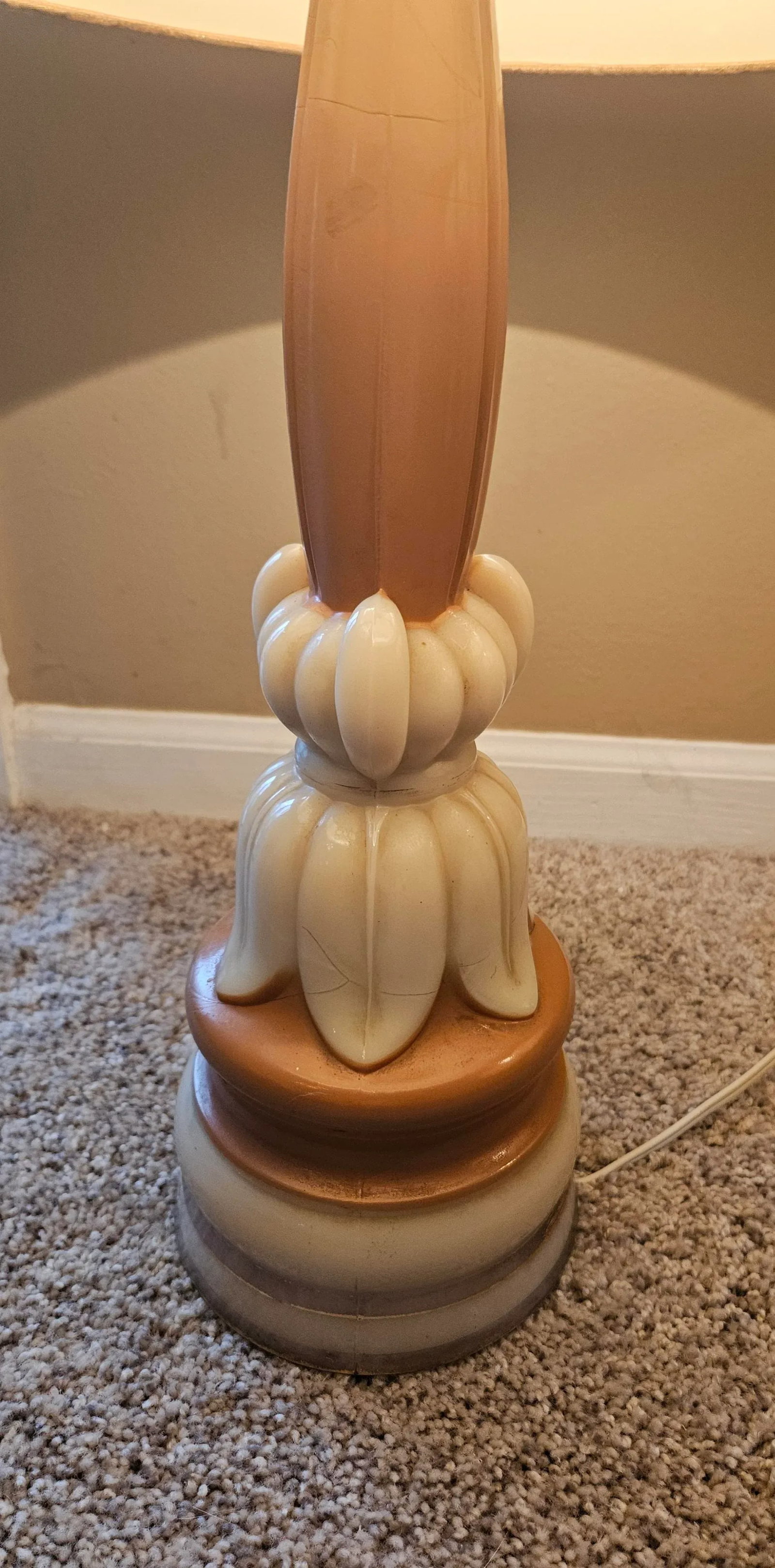 Vintage Art Deco Aladdin Attributed Alacite Grass Table Lamps - a Pair - 3