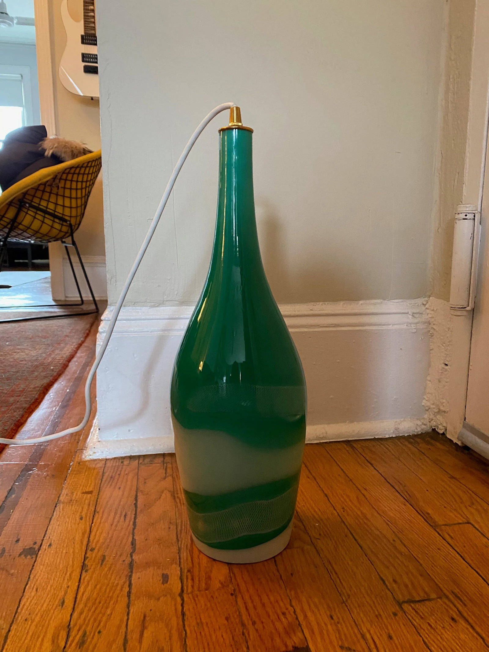 1950s Murano Glass Pendant - 5