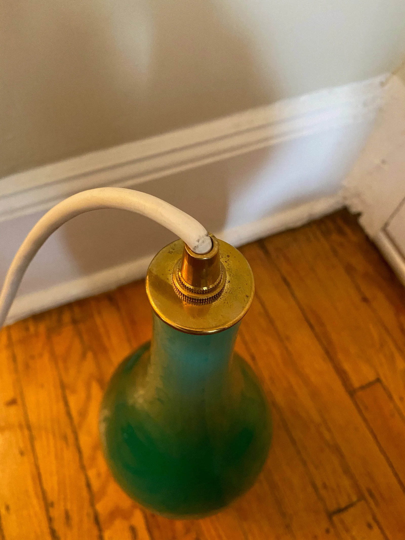 1950s Murano Glass Pendant - 6