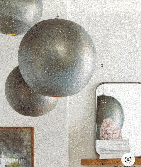 Swag Constellation Chandelier Pendants - A Pair - 5