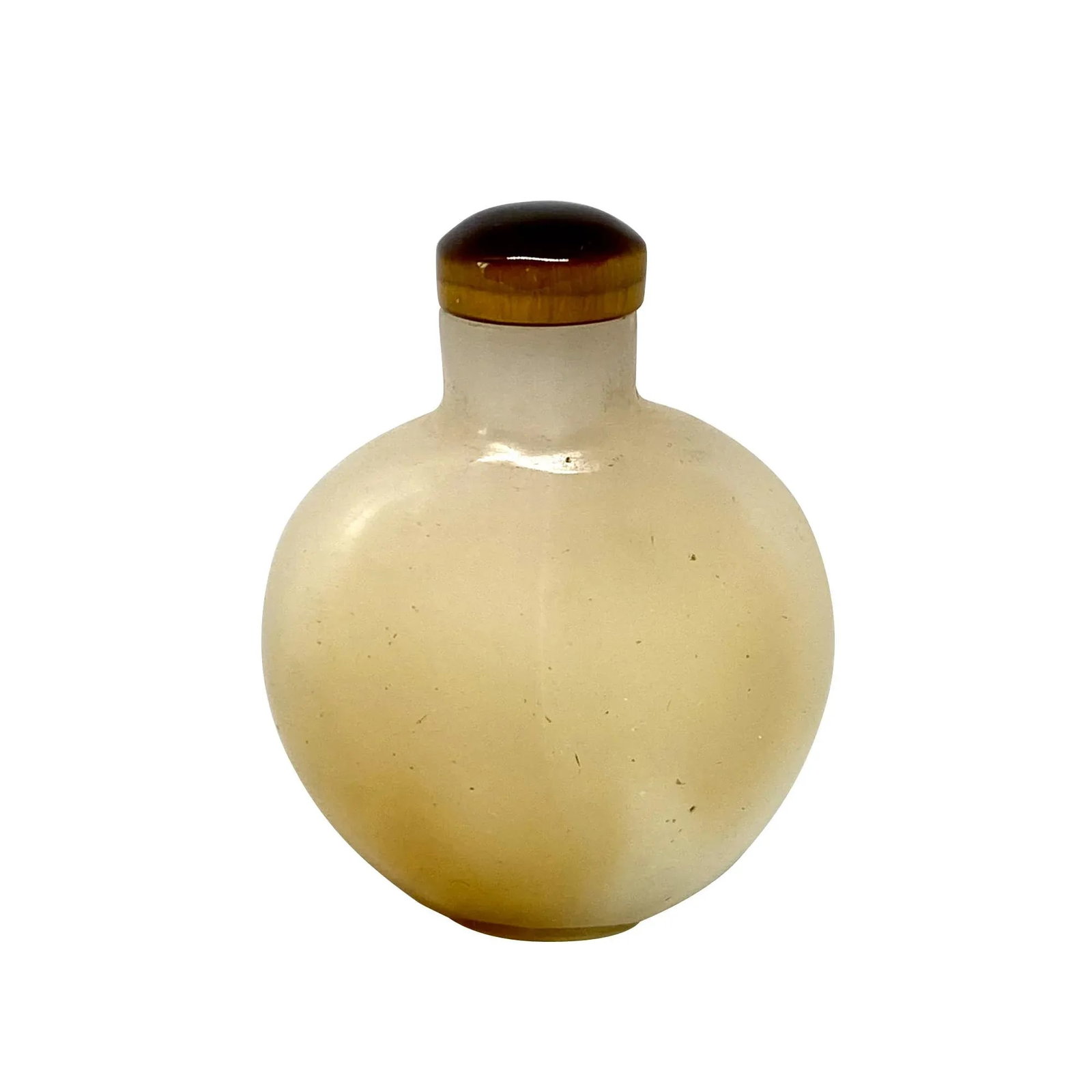 Late 19th Century Chinese Agate Snuff Bottle - 3