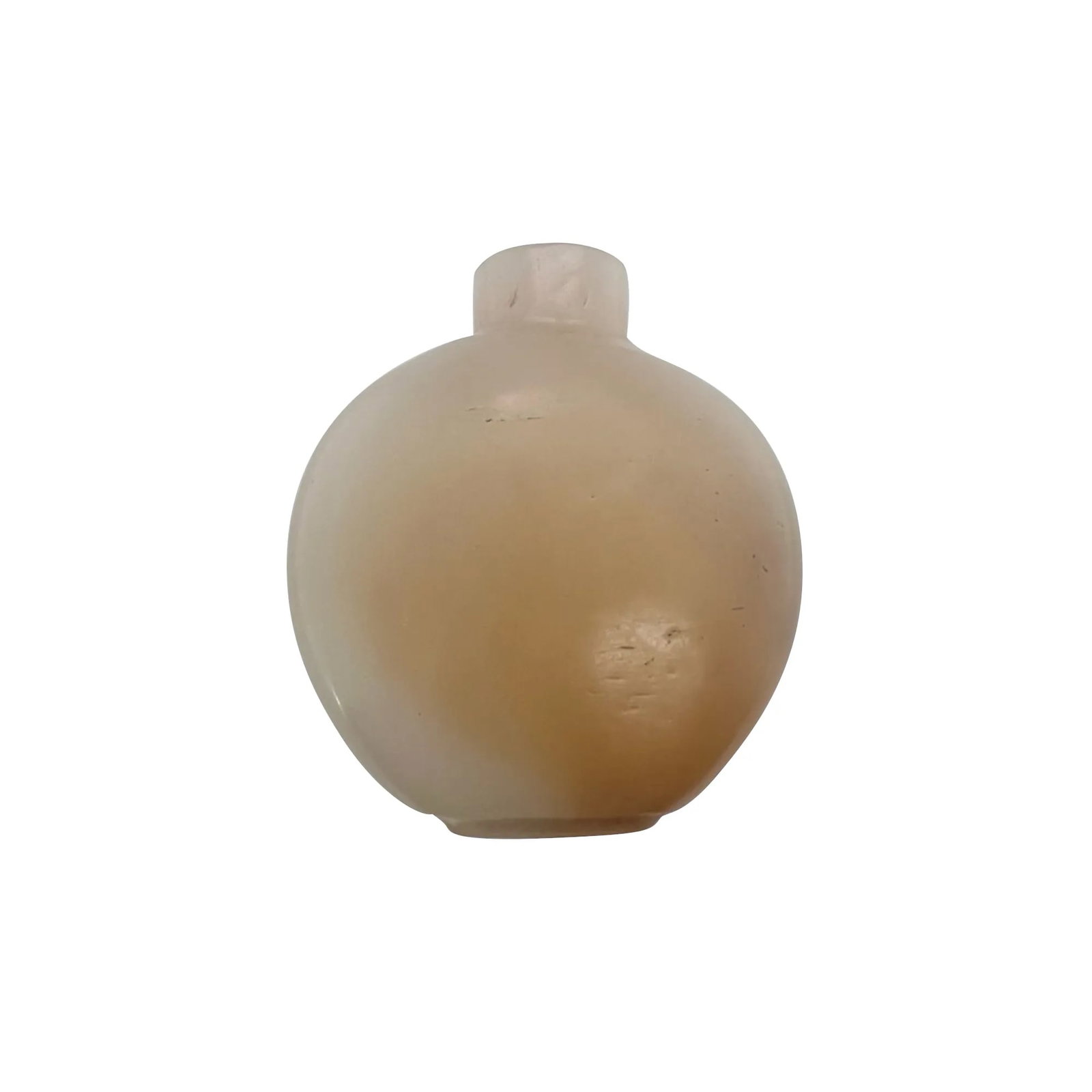 Late 19th Century Chinese Agate Snuff Bottle - 4
