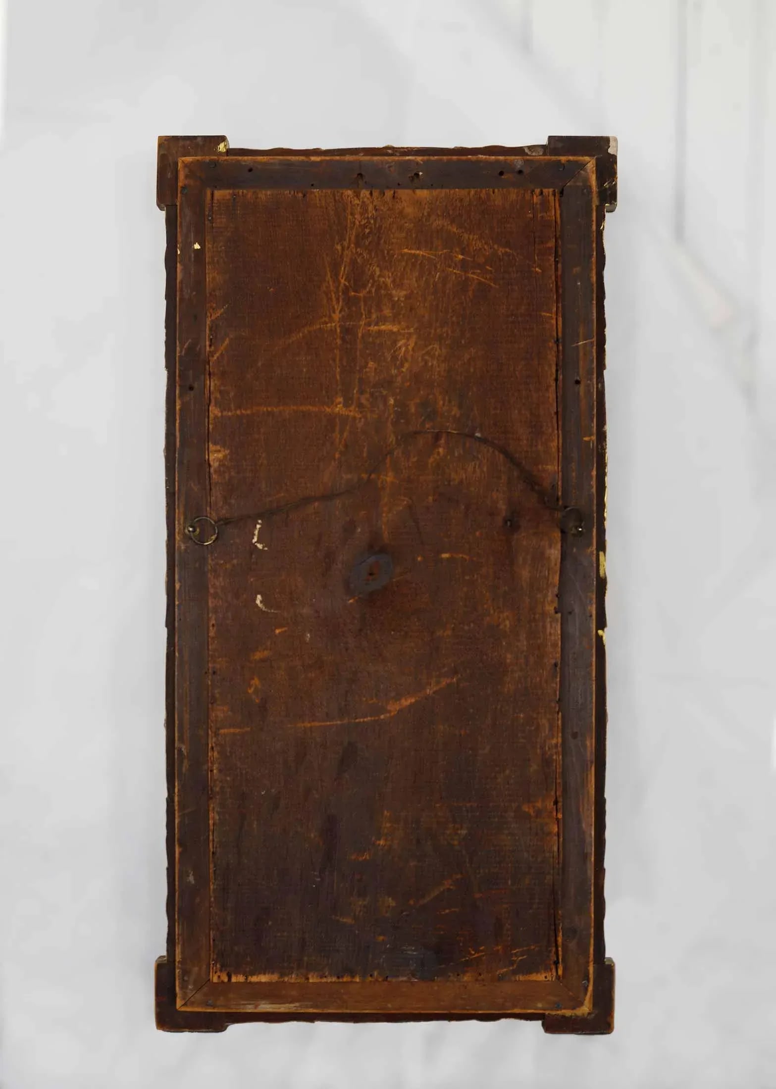 Antique Giltwood Eglomise Mirror - 2