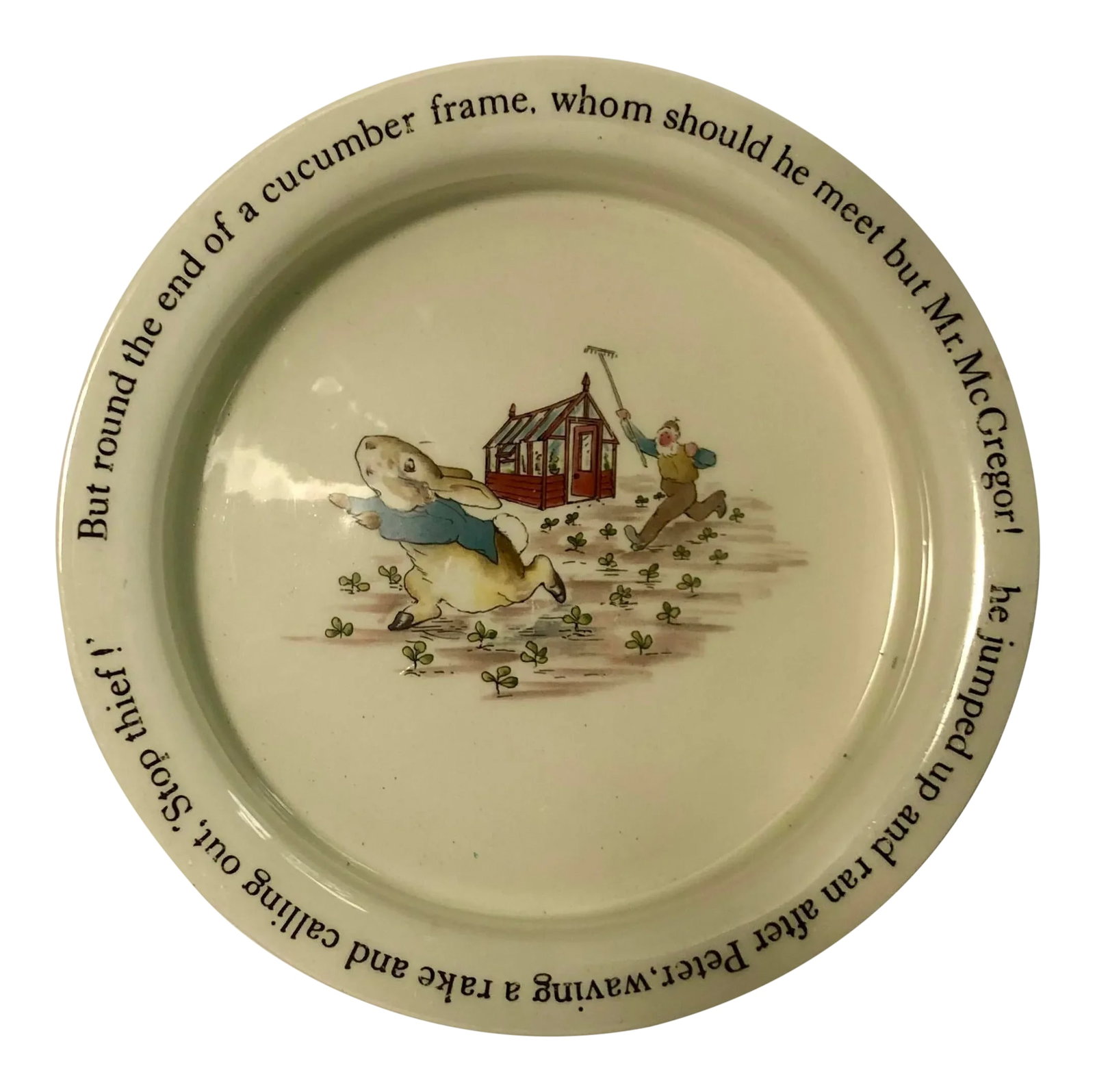 Vintage 1970s Peter Rabbit Pottery Porringer by Wedgwood: Inspired by the much-loved tales, Peter Rabbit nursery ware is made from beautiful silky white fine bone china for a brilliant translucent finish and superior durability. Condition: Alterations: