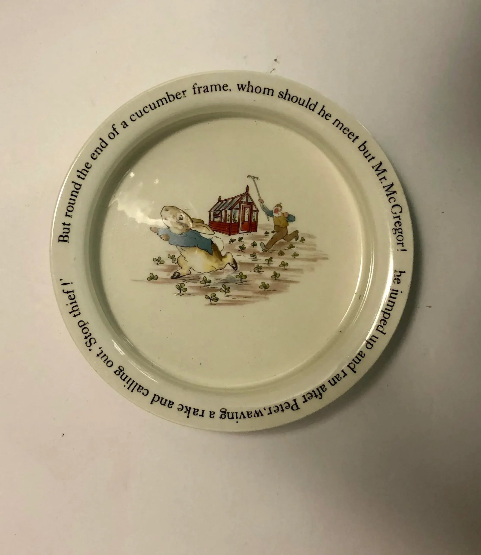 Vintage 1970s Peter Rabbit Pottery Porringer by Wedgwood - 2