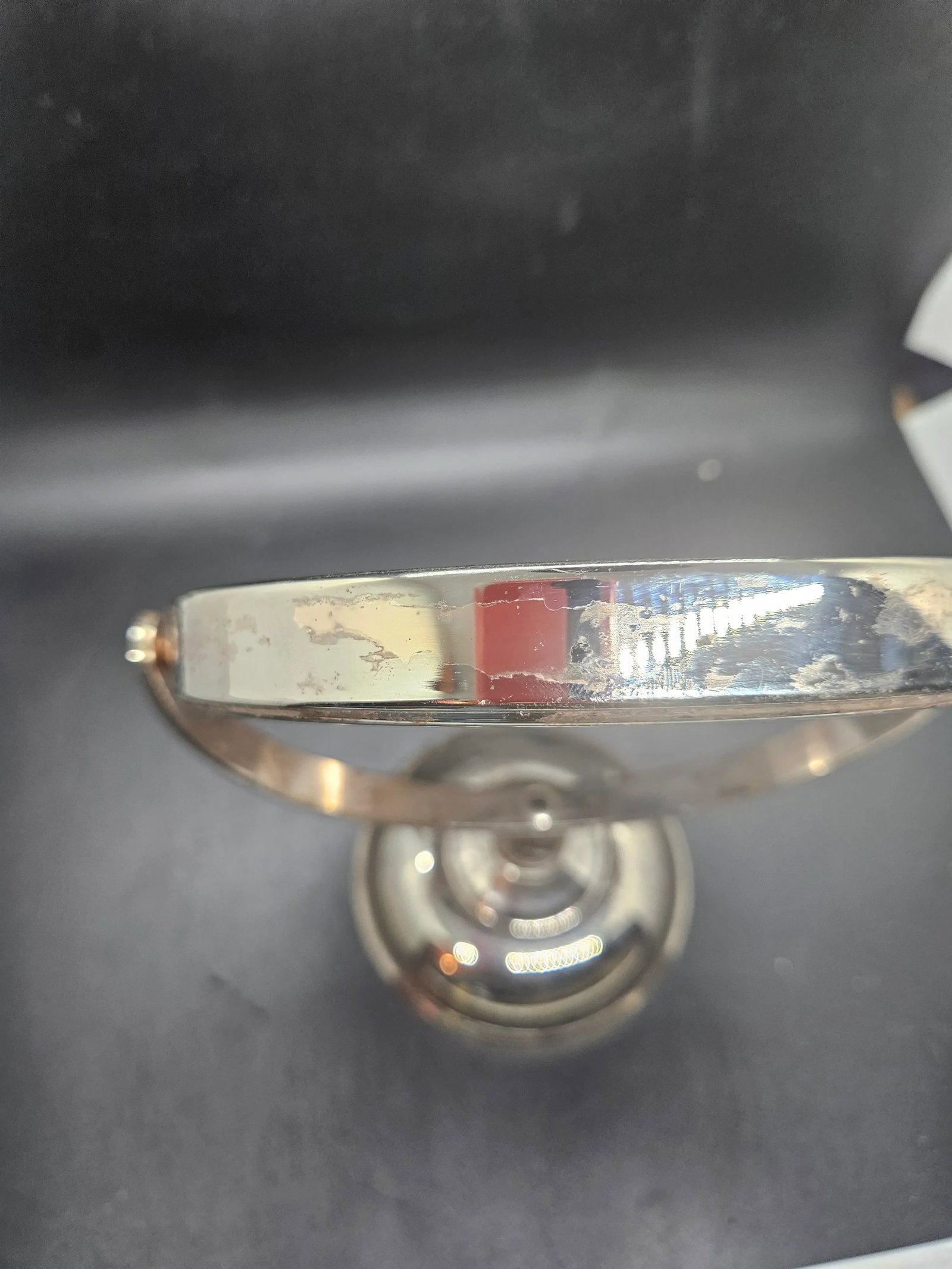 Vintage Silverplated MCM Vanity Mirror - 4