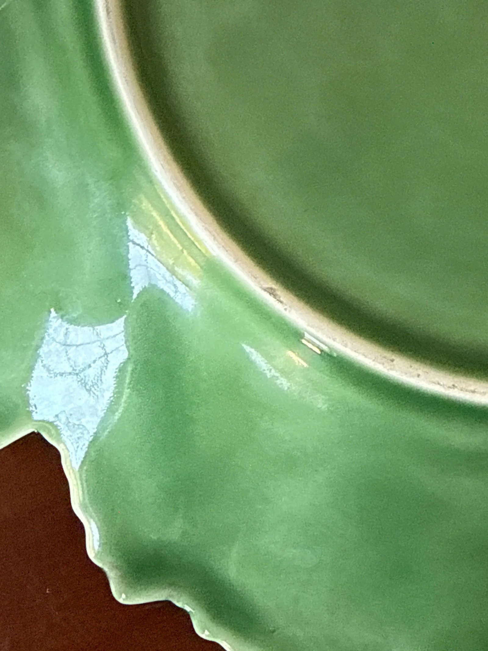 1990s Bordallo Pinheiro Autumn Leaf Dish - 9