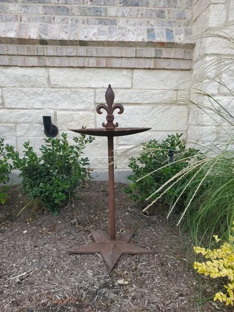 Antique Architectural Salvaged Ironwork Garden Ornament - 10
