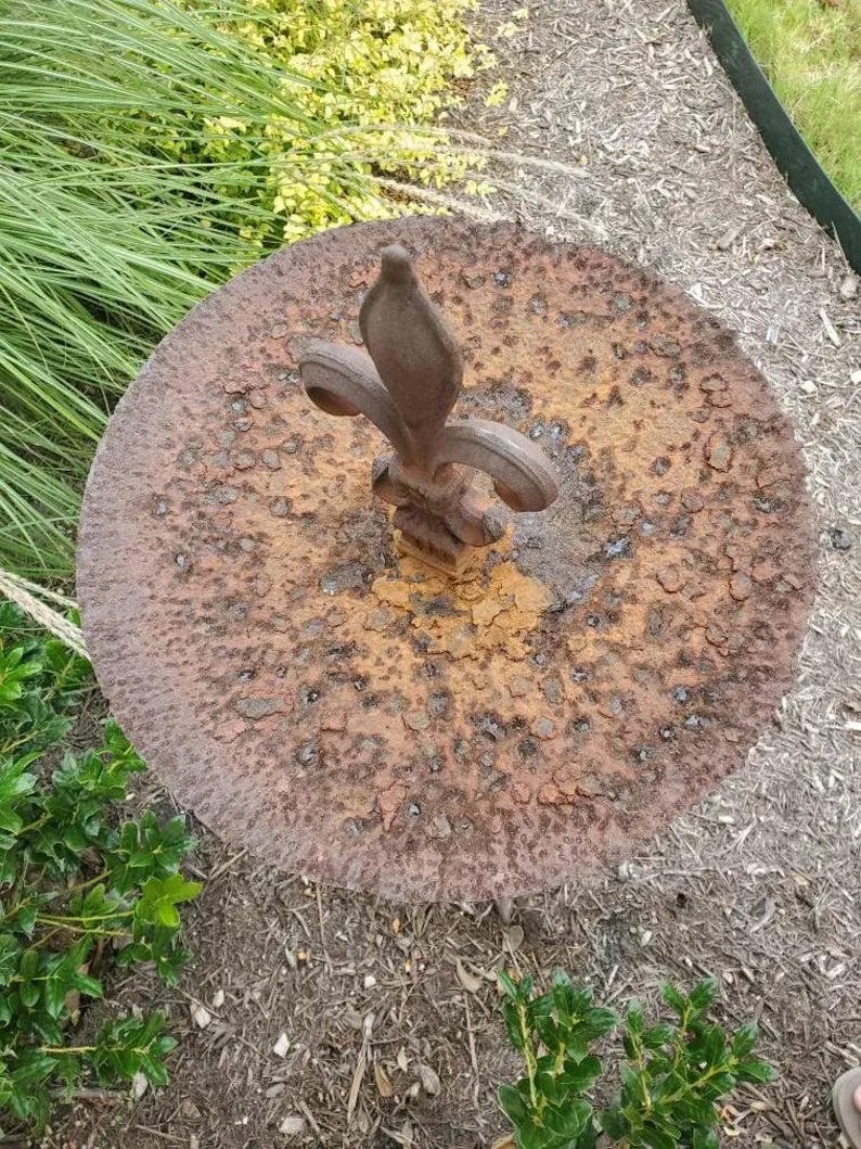 Antique Architectural Salvaged Ironwork Garden Ornament - 3
