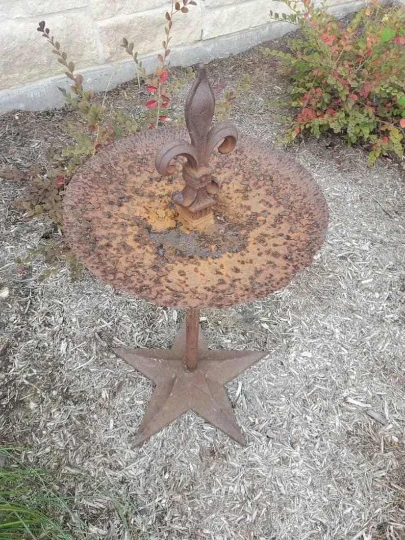Antique Architectural Salvaged Ironwork Garden Ornament - 6