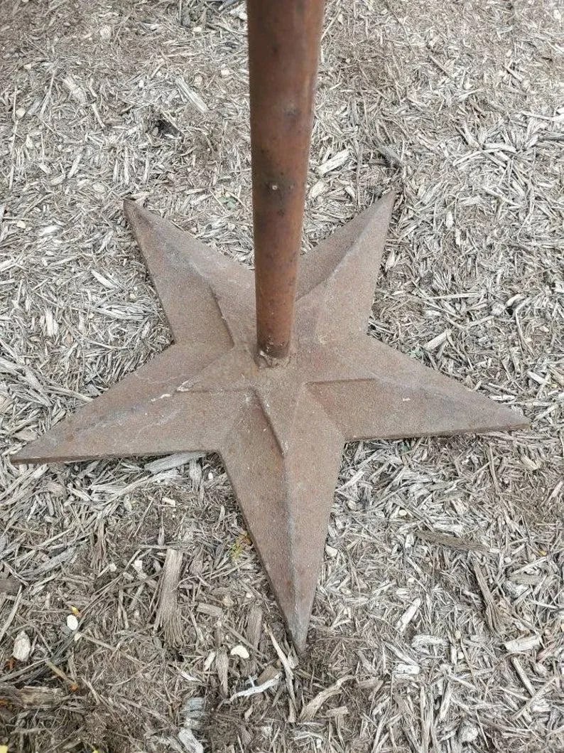 Antique Architectural Salvaged Ironwork Garden Ornament - 8