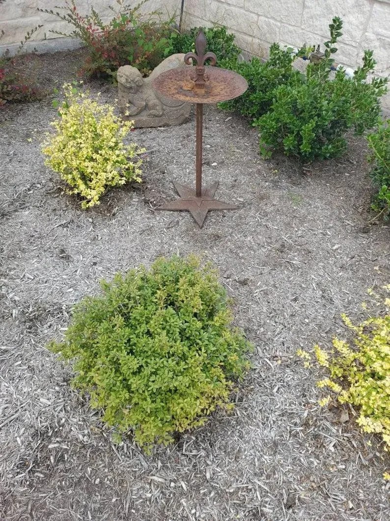 Antique Architectural Salvaged Ironwork Garden Ornament - 9
