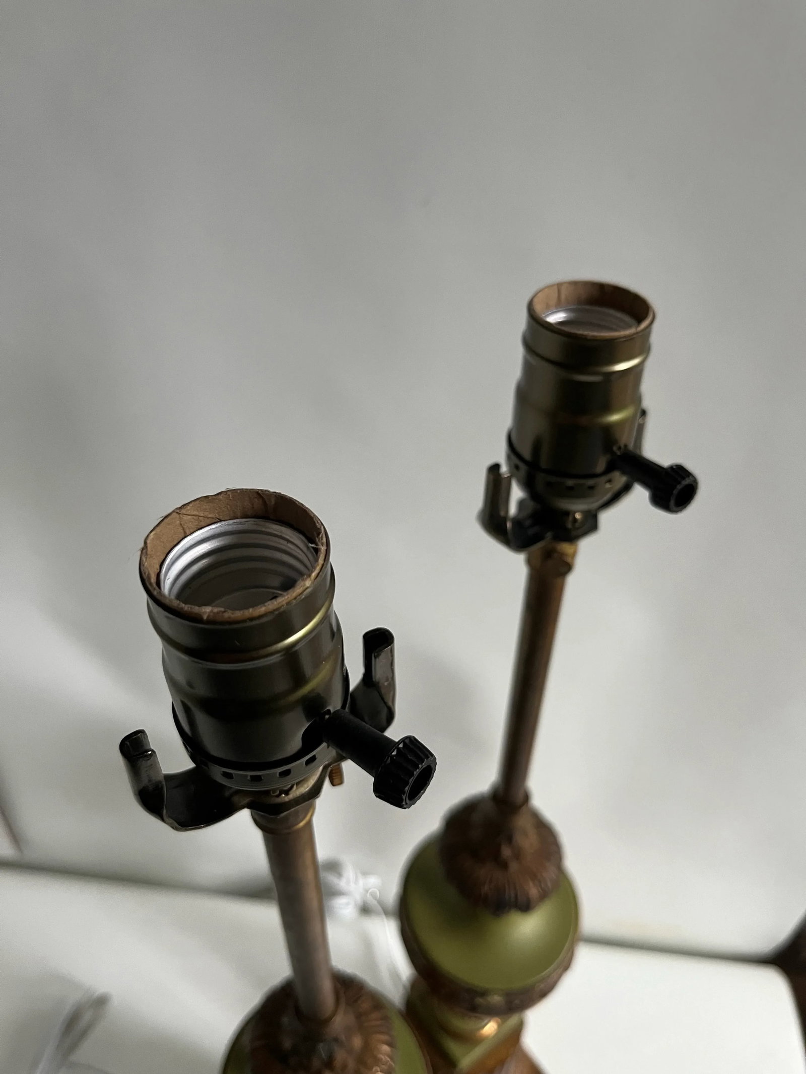 Antique Italian Table Lamps a Pair - 8