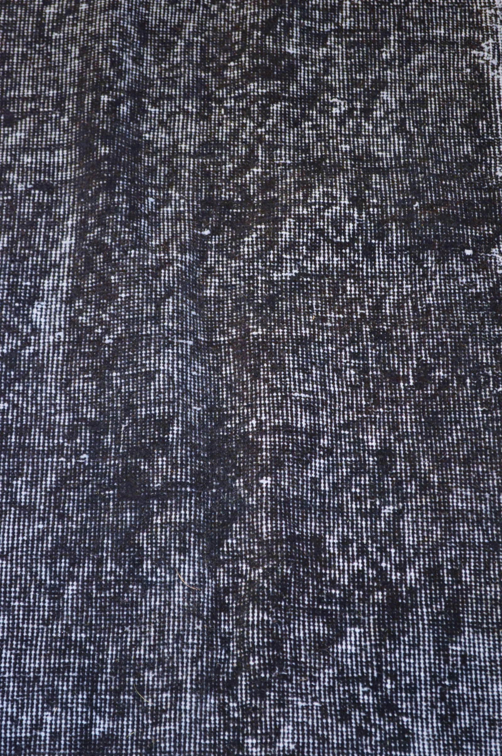 Vintage Turkish Anatolian Overdyed Hand Knotted Organic Wool Fine Weave Rug,6'x11' - 2