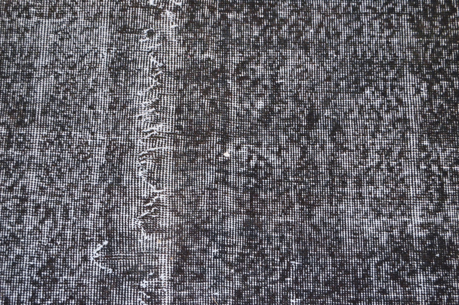 Vintage Turkish Anatolian Overdyed Hand Knotted Organic Wool Fine Weave Rug,6'x11' - 3