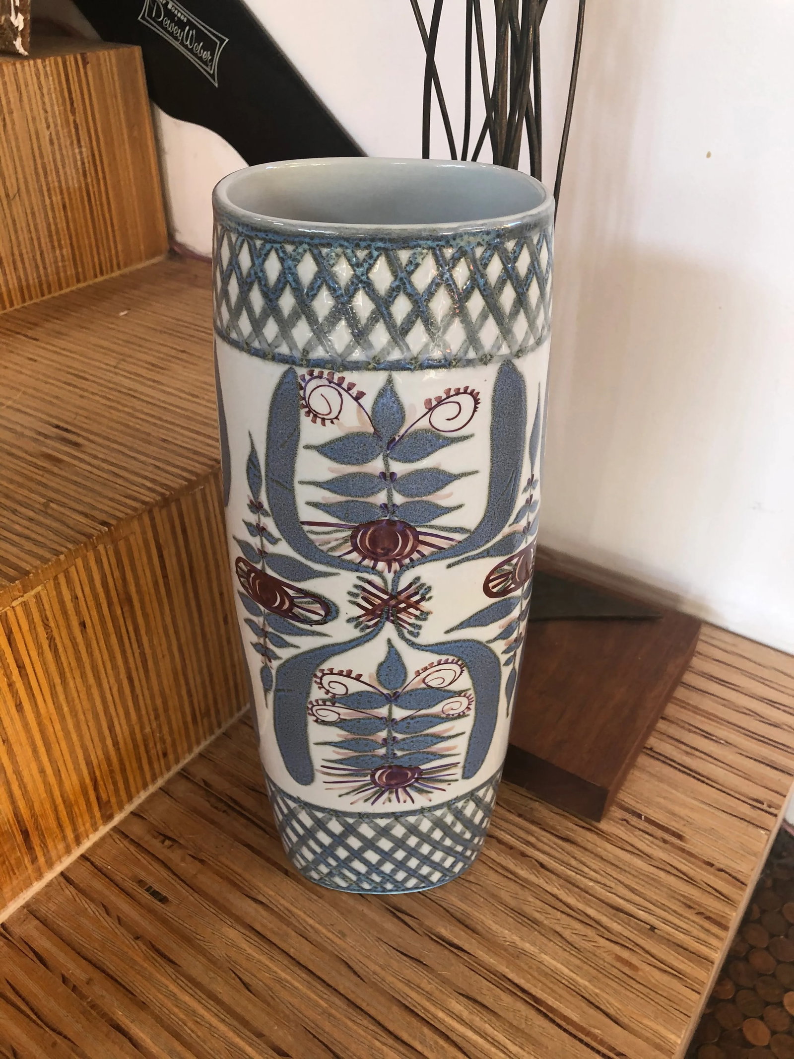 Mid 20th Century Royal Copenhagen Tall Vase - 2