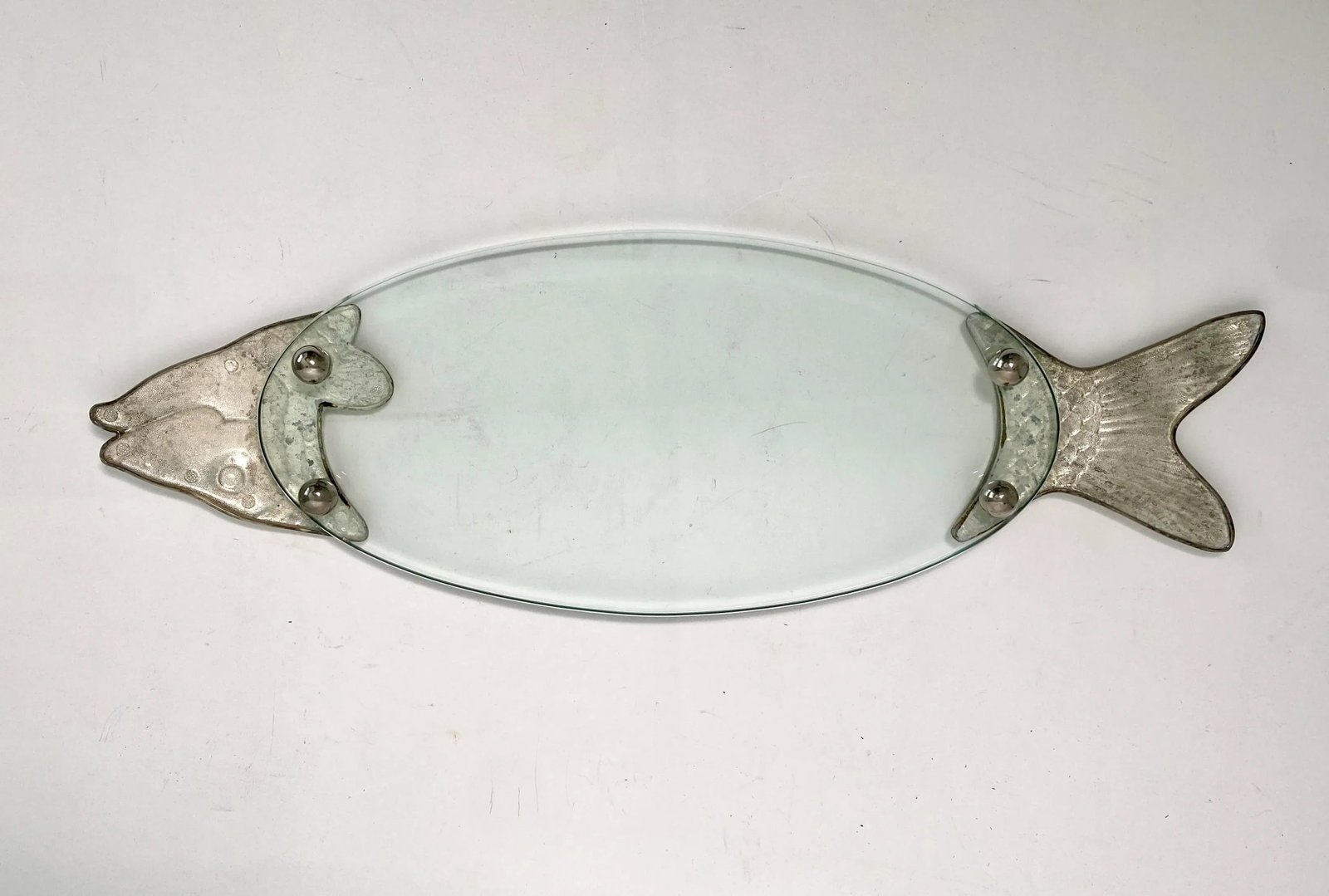Glass Fish Platter - 6