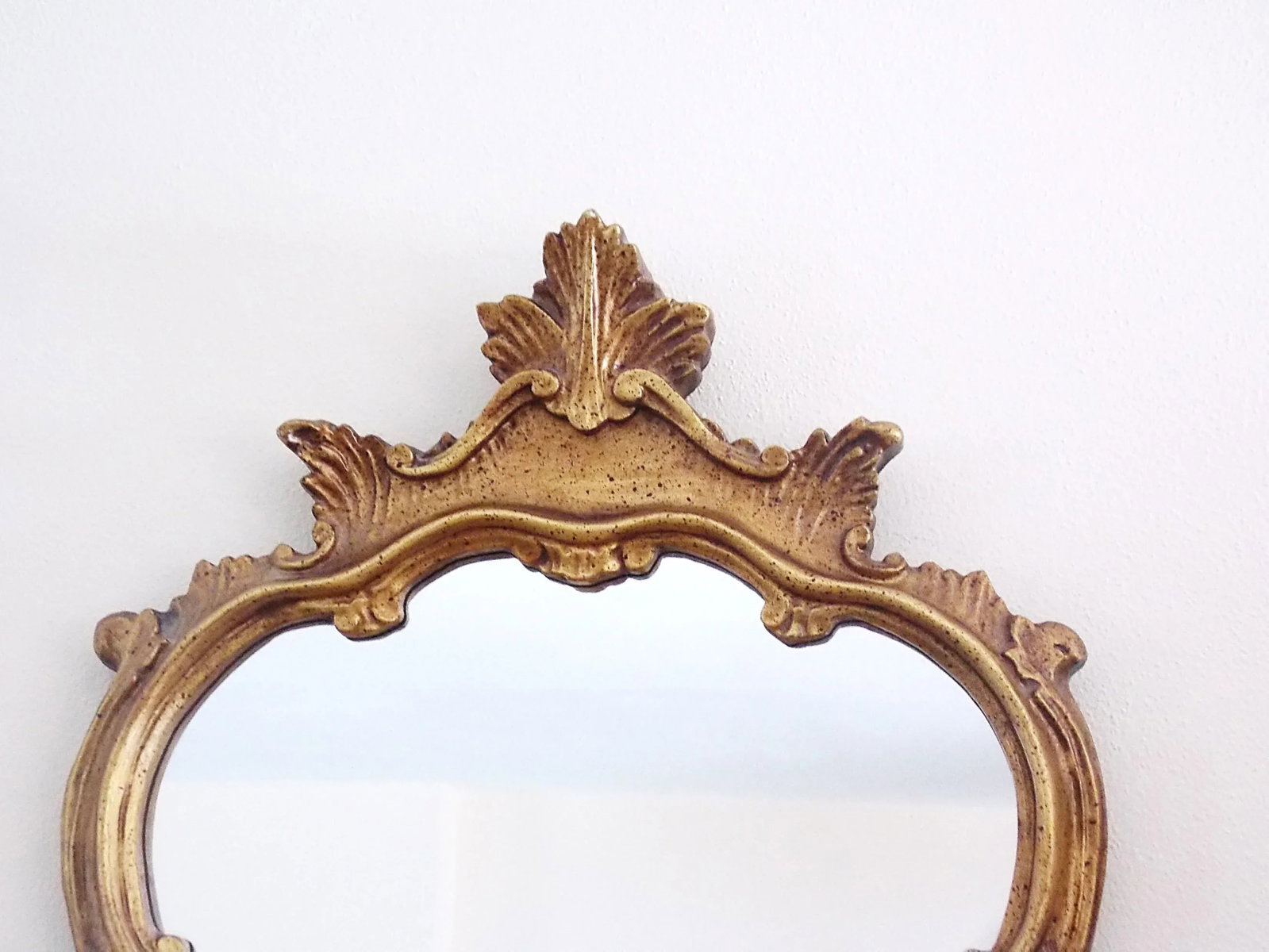 1980s French Style Gilded Mirror - 2