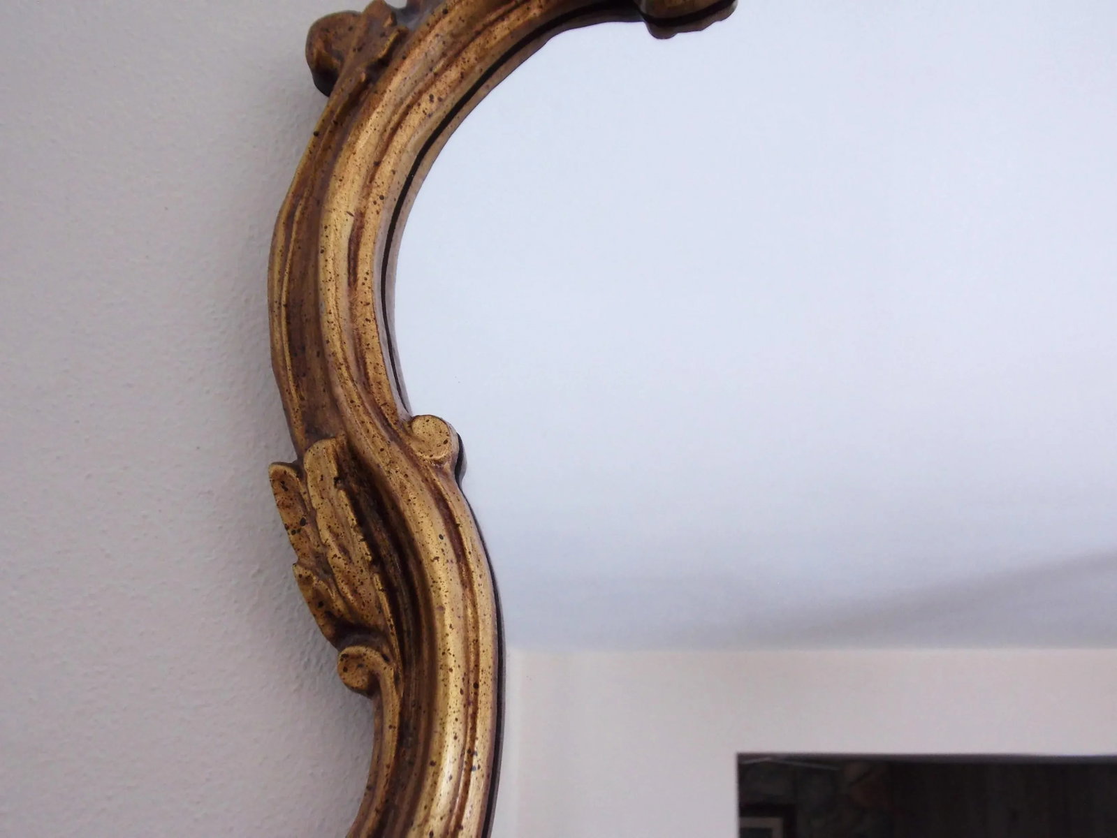 1980s French Style Gilded Mirror - 3