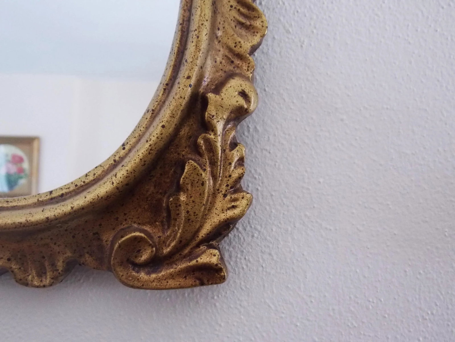 1980s French Style Gilded Mirror - 7