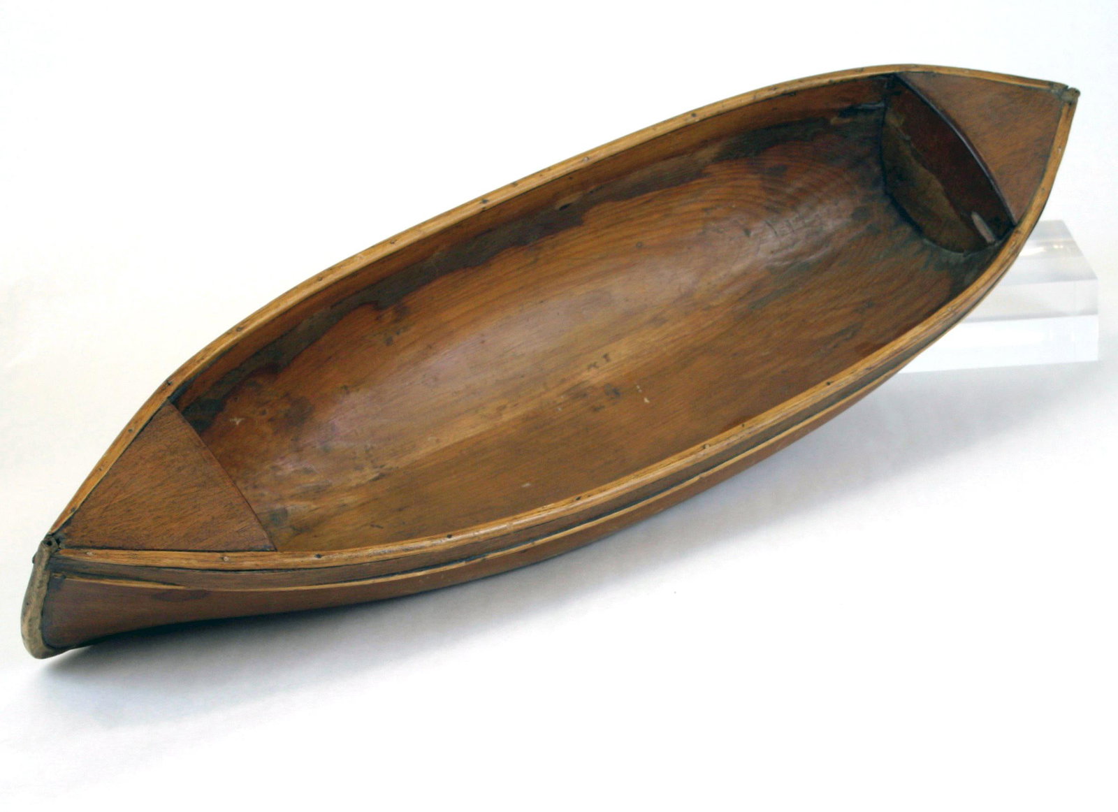 American Wooden Decorative Canoe - 7