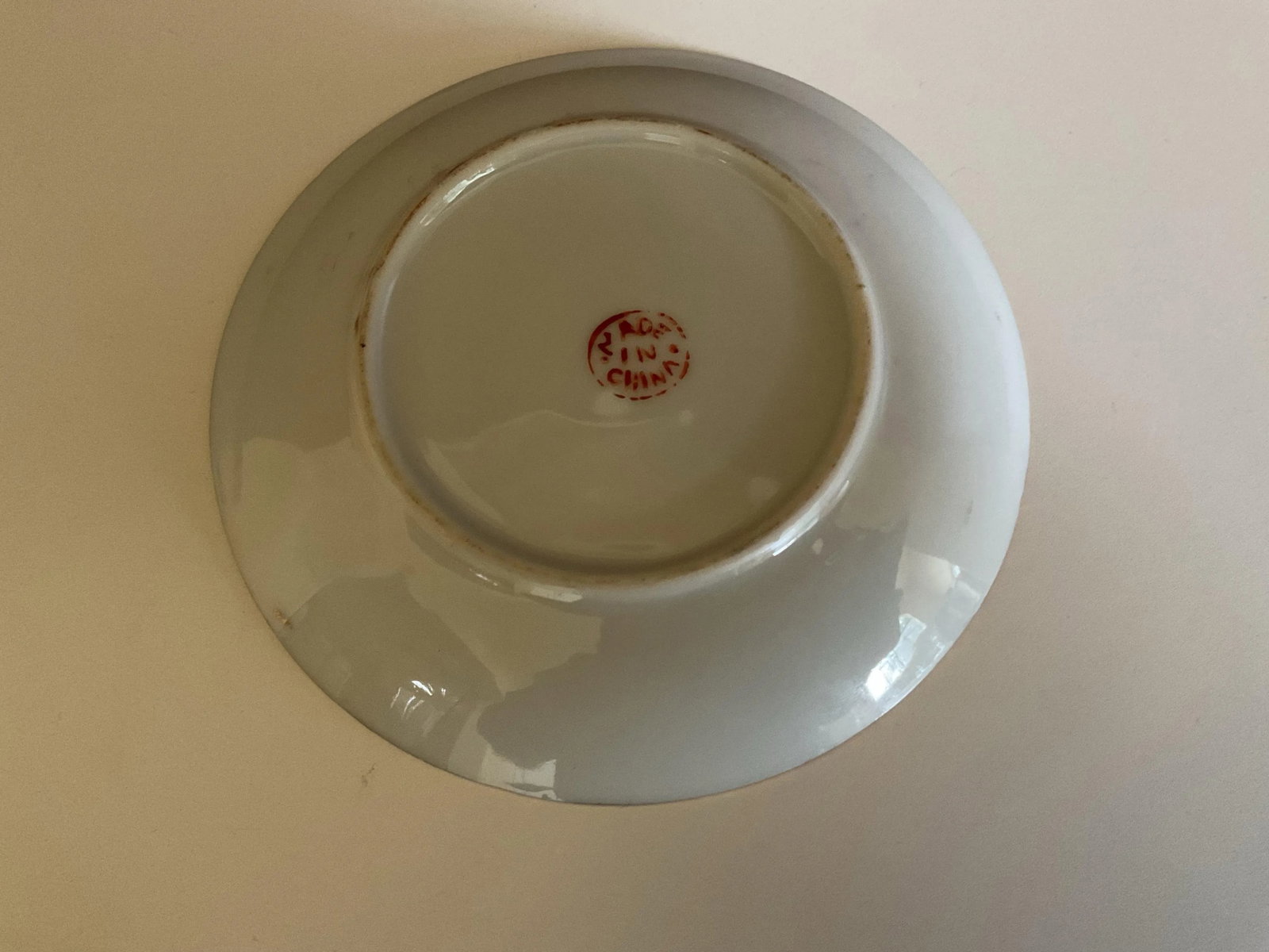 Vintage Chinese Famille Rose Porcelain Plate - 5