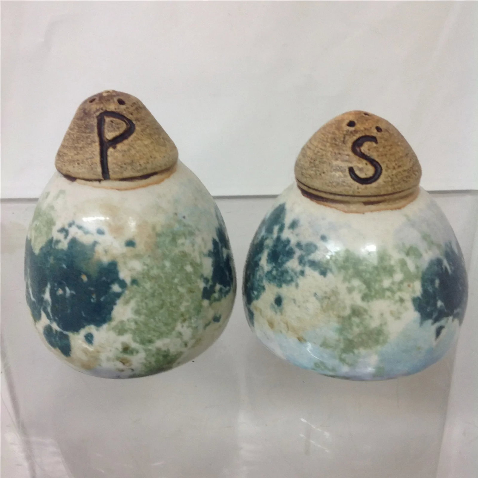 Mid-Century Danish Ceramic Salt & Pepper Shakers - 2