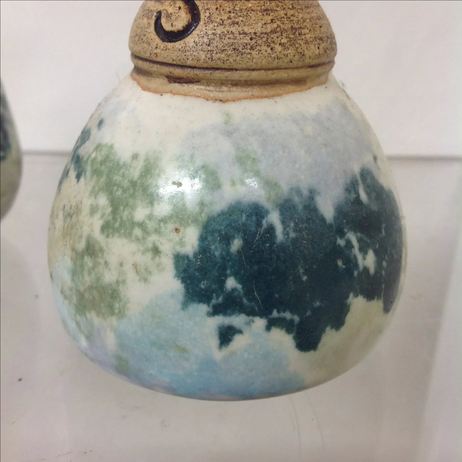 Mid-Century Danish Ceramic Salt & Pepper Shakers - 4