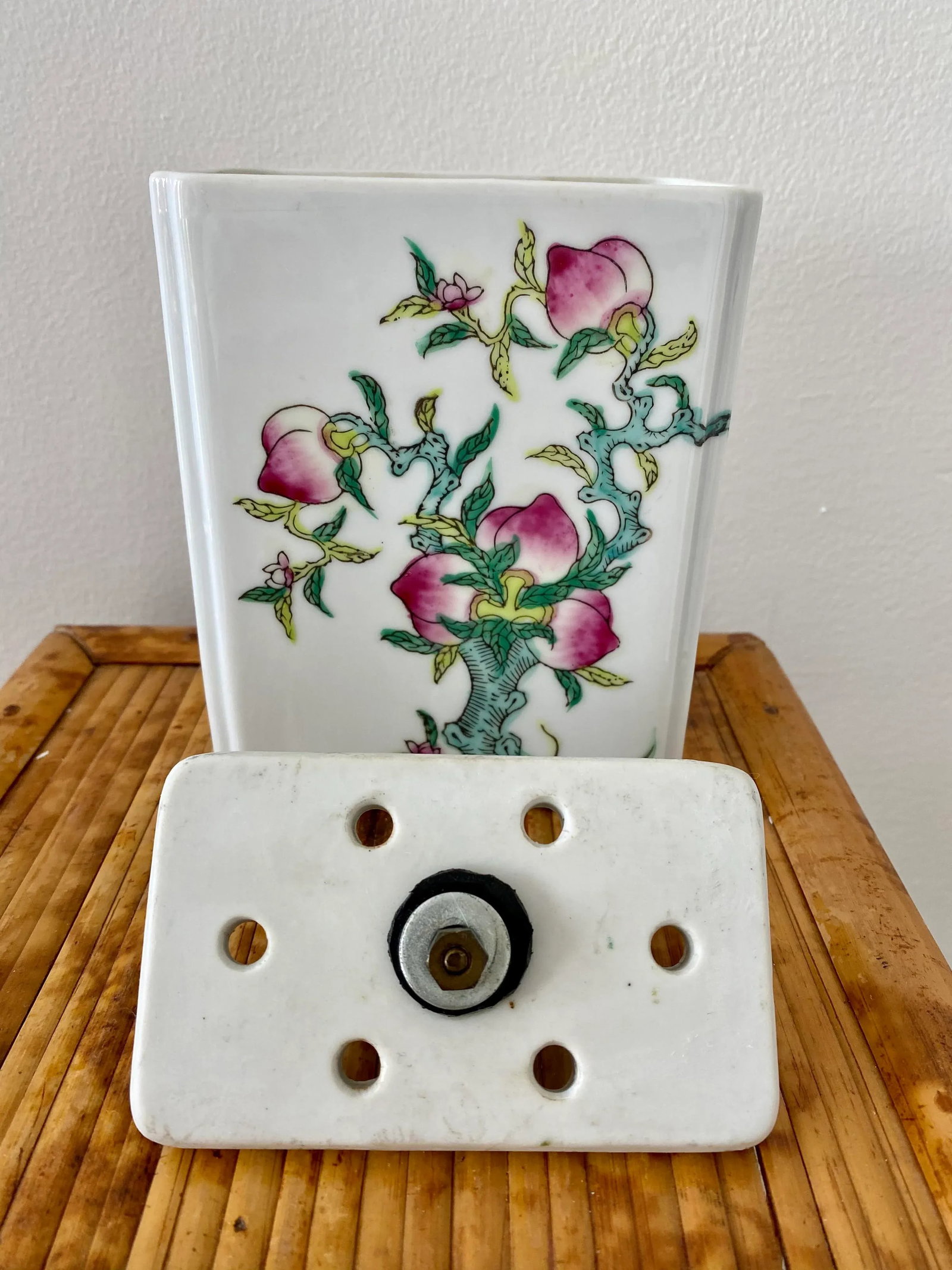 Mid 20th Century Chinoiserie Plum Jardiniere - 6