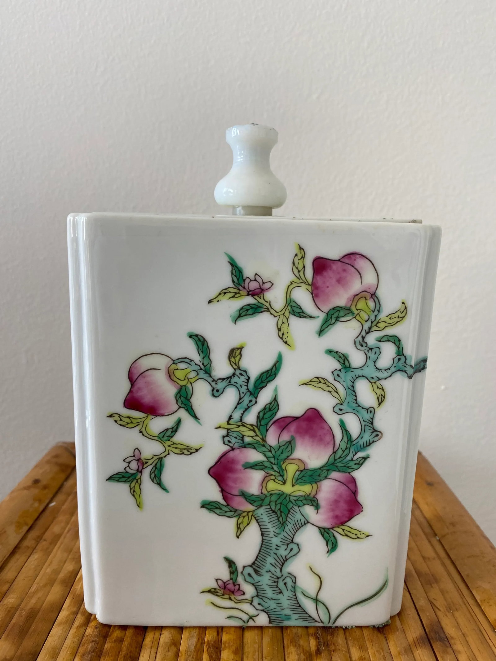 Mid 20th Century Chinoiserie Plum Jardiniere - 7