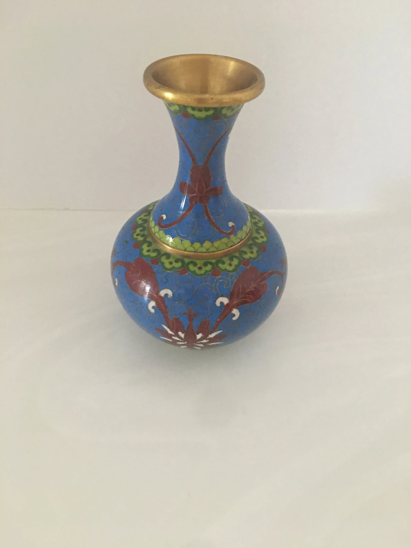 1940's Cloisonne Vase - 2
