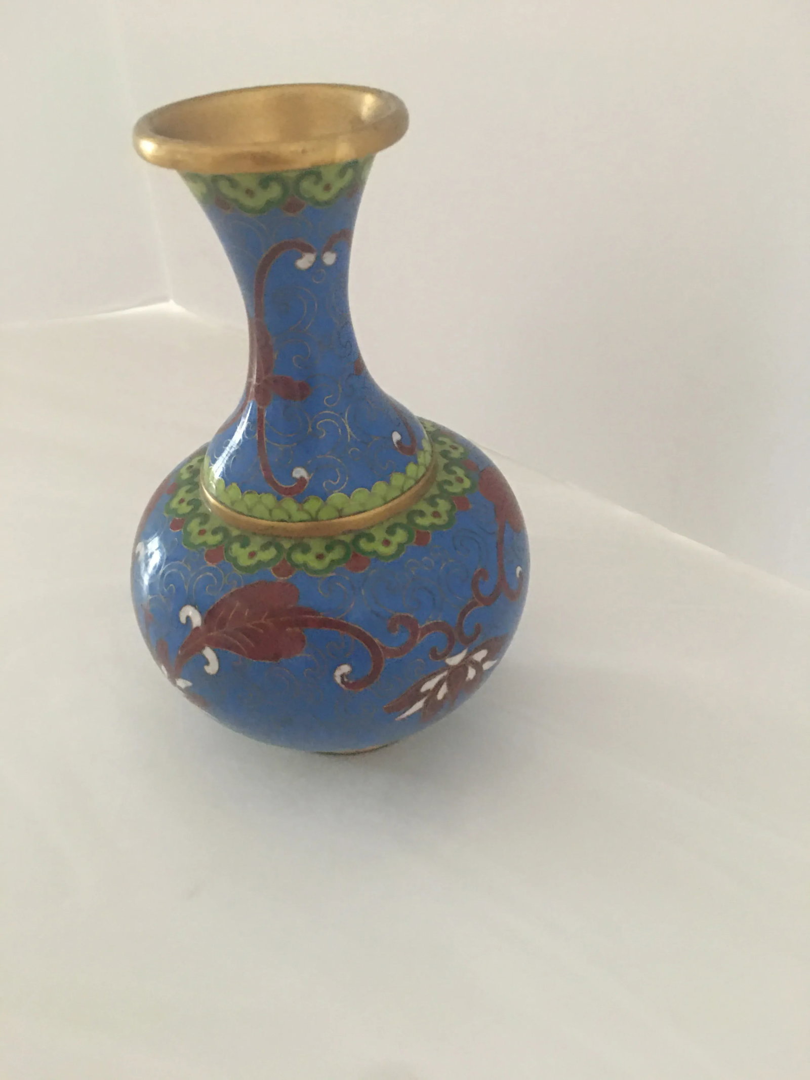 1940's Cloisonne Vase - 3